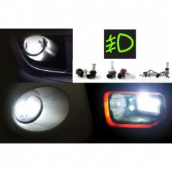 Pack LED front fog lights for hyundai accent ii (lc)
