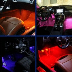 2x LED de iluminación de los pedales y los pies para Ford Orion III (gal) 07 /
