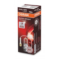 1x Ampoule H3 100W OSRAM SUPER BRIGHT PREMIUM 62201SBP 12V PK22S