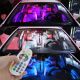 Module 12 LED RGB intérieur voiture télécommande plafonnier liseuse