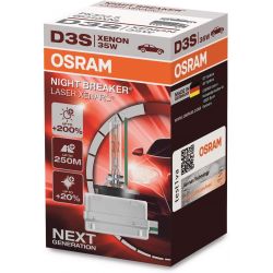 1x OSRAM XENARC NIGHT BREAKER LASER D3S HID Xenon Bulb Discharge lamp, 66340XNL