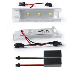 Pack backplate modules opel zafira astra corsa insignia - 3 LED's