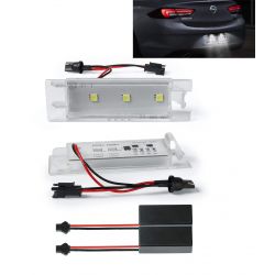Pack backplate modules opel zafira astra corsa insignia - 3 LED's