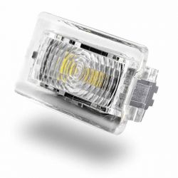 Pack 2 LED tesla luci tronco / passeggero - bianco puro high-pow