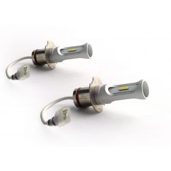 2 Ampoules LED H3 - 1600Lms -  LED 1860 - Couleur Blanche - Antibrouillards ou Additionnels