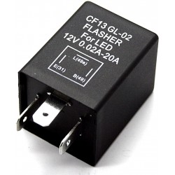 Relais CF13 GL-02 81980-50030 Clignotant LED 12V Flasher Moto Voiture 12V 0.02A à 20A petit modèle