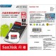 Scheda di memoria microSDXC SanDisk Ultra da 64 GB 100MB / S, Classe 10, U1, A1 approvata