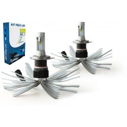 2 x Ampoules H19 Bi-LED XL6S 55W - 4600Lm - Courtes - 12V/24V