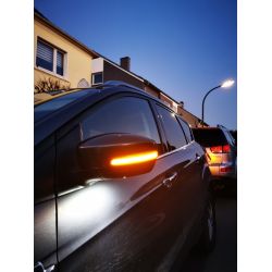 Wiederholer dynamische LED-Hintergrundbeleuchtung Scrollen FORD Fiesta 2011 - 2018