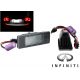 Pack 2 LED license plate Infiniti Q50 / Mercedes Sprinter Vito Viano