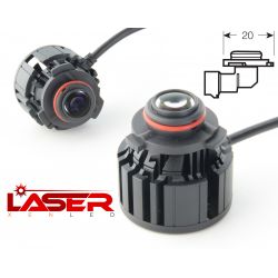 Kit di conversione laser H10 6500K 28W fendinebbia - Distanza 3Km - Laser originale