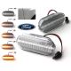 Flashing Repeaters Clear LED DYNAMIC SCROLLING Ford C-max, Fiesta, Focus, Fusion, Galaxy