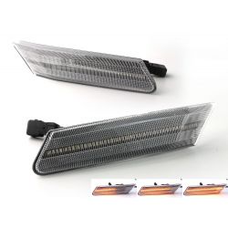 Clear LED Paring Side Turn Signals Porsche 911 997, Boxster 987, Cayman 987