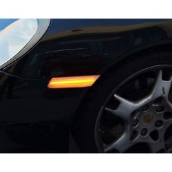 Transparente LED Paring Side Turn Signals Porsche 911997, Boxster 987, Cayman 987