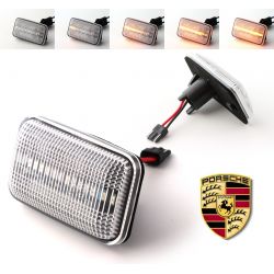 Ripetitori Lampeggianti Clear LED SCORRIMENTO DINAMICO Porsche 911 (930 964 993) / 924 / 944 / 959 / 968