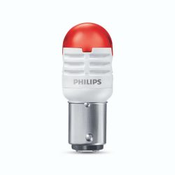 2x P21/5W LED bulb Philips Ultinon PRO3000 Red 1157 BAY15d 12V 11499U30RB2