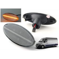 2x marcador lateral LED para Opel Movano, Renault Master, Nissan NV400