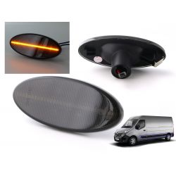 2x Eclairages de gabarit LED pour Opel Movano, Renault Master, Nissan NV400 Version Fumée