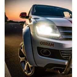 2X CZARNE REFLEKTORY LED AMAROK OSRAM LEDRIVING LEDHL107-BK LHD