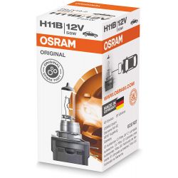 Glühlampe H11B OSRAM ORIGINAL 12V 55W PGJY19-2 Ersatzteil 64241