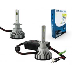 Kit AMPOULES H1 LED Ventilées XF2 - 6000Lms - 6500°K - Taille Mini 36W