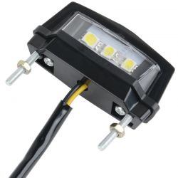 Módulo de iluminação LED para placas de motocicleta Universal - 12V à prova d'água