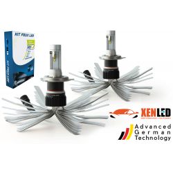 2 x Ampoules H19 Bi-LED XL6S 55W - 4600Lm - Courtes - 12V/24V