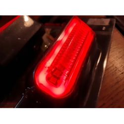 Lampeggiante LED + Stop  scorrimento sequenziale STS4 motociclo