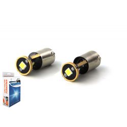 2 x LAMPADINE T4W 3-LED Super Canbus 400Lms XENLED - ORO - BA9S