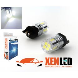 2 x PW24W LAMPADINE 12 LED Super Canbus 850Lms XENLED 24W - PALLADIO - WP3.3x14.5 / 3