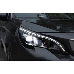 2x luces delanteras Full LED Peugeot 3008 y 5008 - Quadra LED - derecha e izquierda