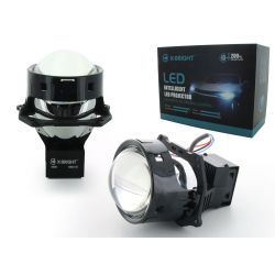 48W Bi-LED Retrofit Universal-Objektiv-Projektoren - Brakcet Hella - 6000 Lumen - 3 "