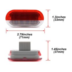 Pack 2 VW Vento / Touran LED Türbeleuchtungsmodule