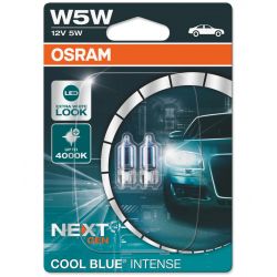 2x W5W Cool Blue Intense Next Gen OSRAM 12V 5W - 4000K 2825CBN-02B