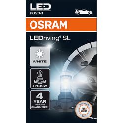 1x LED PS19W OSRAM LEDriving SL 5201DWP 12V 1,6W PG20-1