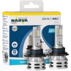 LED Bulbs Kit HIR2 9012 Narva 24W 12-24V 6500K - 180443000 - German Technology
