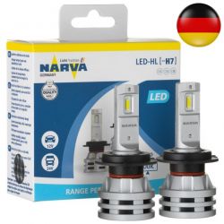 Kit Ampoules LED H7 NARVA 24W 12-24V 6500K - 180333000 - German Technology