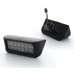 Pack 2 moduli LED targa posteriore Peugeot Expert 2 e Partner 2 - Luce targa 6340G7