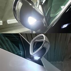 Pack 2 éclairages LED rétroviseur Skoda Octavia Mk2 Mk3 & Superb MK2