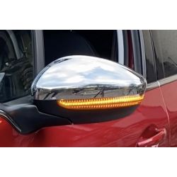 Reflektory LED PRZEWIJAJĄCE Peugeot 2008 - DYNAMICZNE lusterko wsteczne