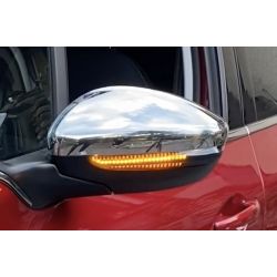 Reflektory LED PRZEWIJAJĄCE Peugeot 2008 - DYNAMICZNE lusterko wsteczne