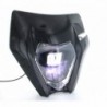 Phare Plaque LED - HUSQVARNA TE 500 (A6) -  1300Lms - Noire