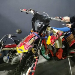 LED-plaatkoplamp - SUZUKI TS 50 XK (SA11C) - 1300Lms - Zwart