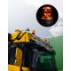OSRAM LIGHTsignal beacon - 360 ° warning, brilliant amber, truck-approved flashing signal