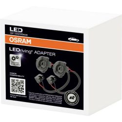 2x Adaptadores LEDriving 64210DA08 ADAPTER (Off Road) - OSRAM - VW CADDY / GOLF SPORTVAN / SCIROCCO / TOURAN