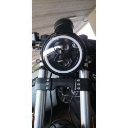 Pack de 2 Clignotants + Stop LED Bullet Style Harley - Version Noire - ECE Homologué - Aluminium