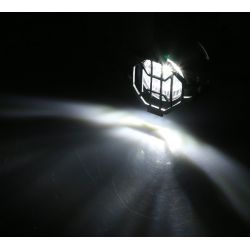 2x Luces LED de largo alcance + Luz antiniebla - Performance+ - 40W - MOTO - QUAD - COMBO LIGHT - Aluminio - BW001