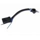 Chicote adaptador H4 para Harley Davidson / Jeep - 12V / 75W máx.