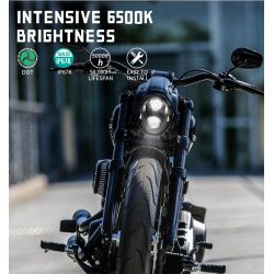 Optique Full LED Harley Davidson Breakout FXBRS FXBR - XENLED - 58W - 1272Lms RMS