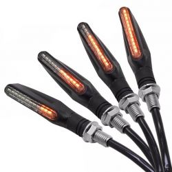 Clignotant LED Défilant XB 9 SX Lightning CityX 04 - 10 - BUELL - BARRE SÉQUENTIELLE